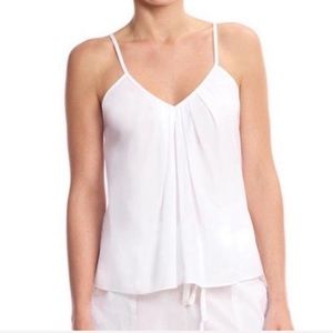 New Commando Cotton Voile Pleated Camisole Size M